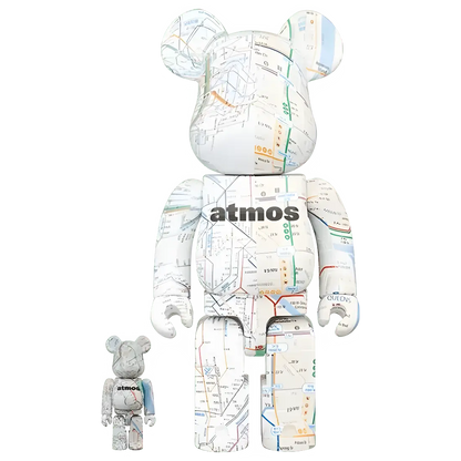 Bearbrick atmos Subway 100%+400% Herstellerbild 1