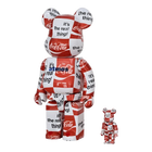 BE@RBRICK atmos × Coca-Cola Checkerboard (100%+400%)