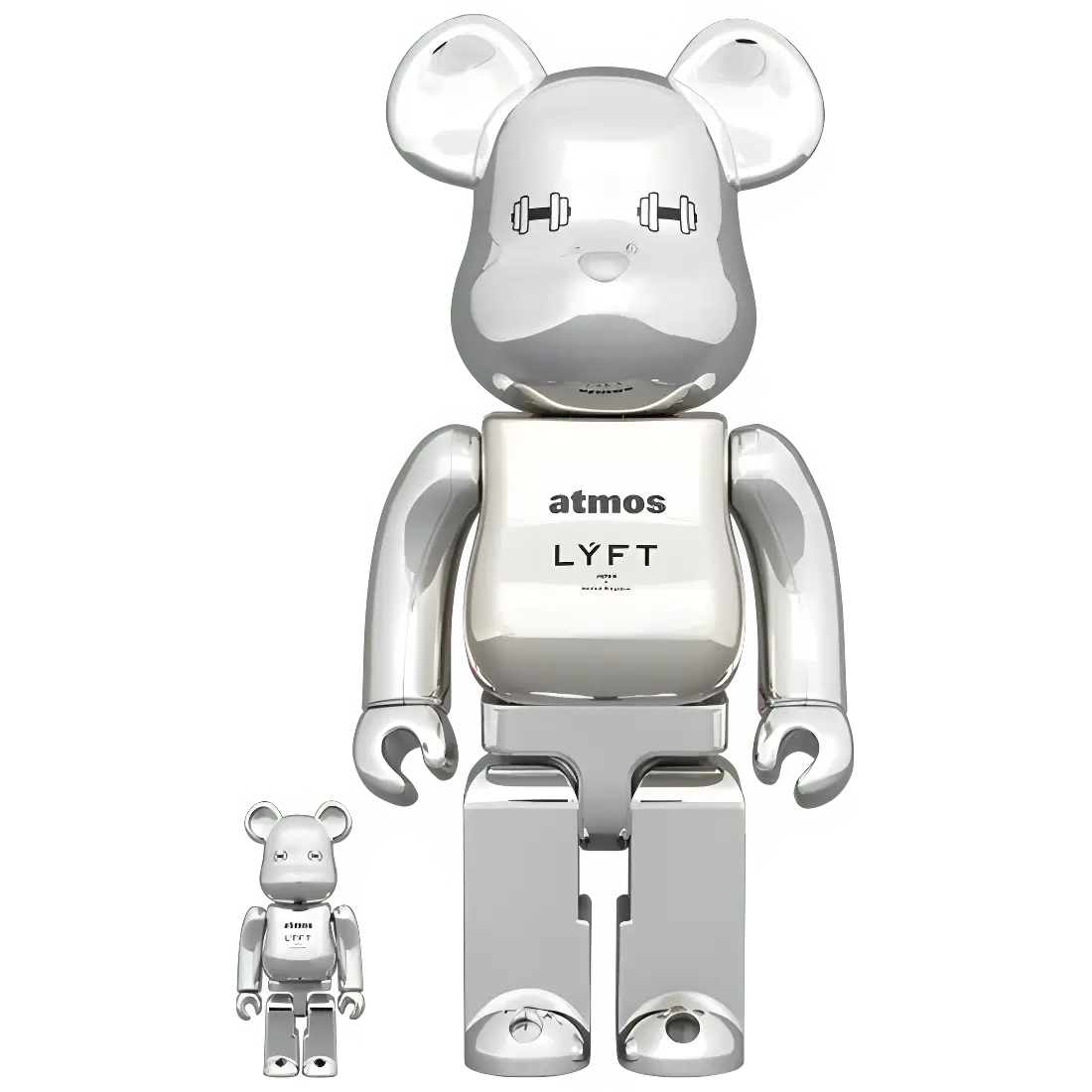 Bearbrick atmos × LÝFT 100%+400% Herstellerbild 1