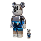 BE@RBRICK fragmentdesign Mickey Mouse Blue Version (100%+400%)