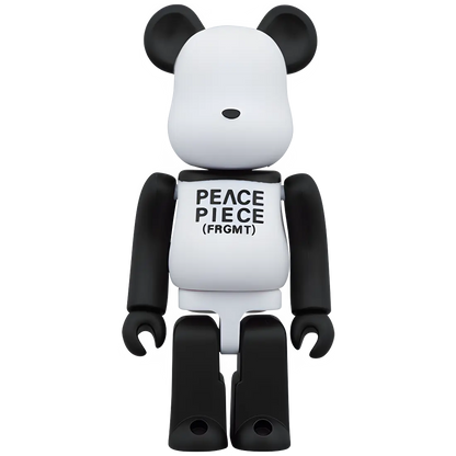 Bearbrick fragmentdesign PANDA 3er-Set 100%+400% Herstellerbild 2