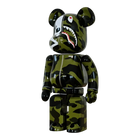 BE@RBRICK mastermind × A Bathing Ape Green (200%)