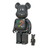 Bearbrick roarguns 20th Anniversary 100%+400% schräg