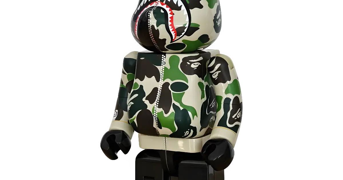 BE@RBRICK × Transformers Optimus Prime BAPE Camo Shark 400%