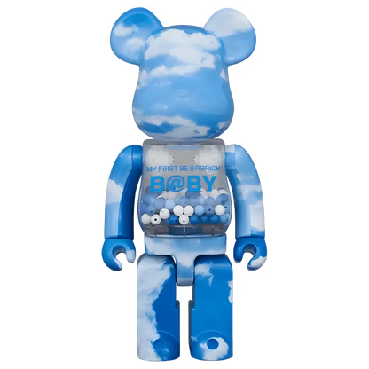 MY FIRST BE@RBRICK B@BY Blue Sky Version 100%+400% MY FIRST BE@RBRICK B@BY Blue Sky Version 100%+400%