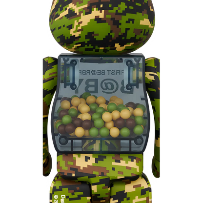 My First Bearbrick Baby Digital Camo Version 100%+400% Herstellerbild 4