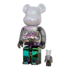 My First Bearbrick Baby Mutant Version 100%+400% schräg