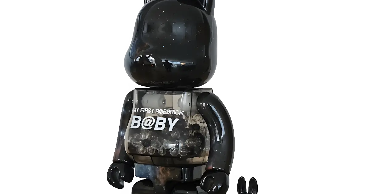 MY FIRST R@BBRICK B@BY Space 100%+400% | MyBearBrick.de