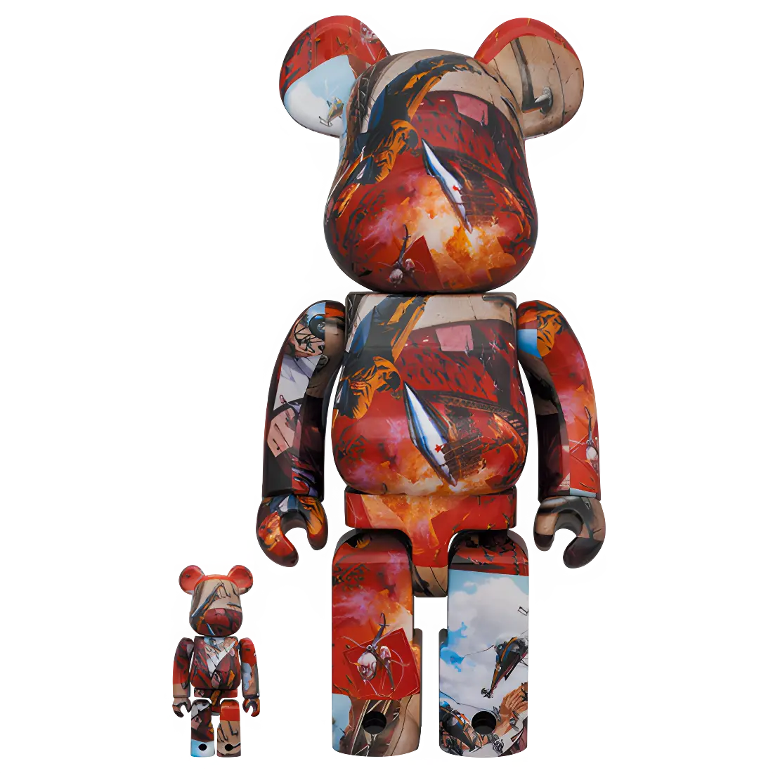Bearbrick 007 "You Only Live Twice" 100%+400% Herstellerbild 1