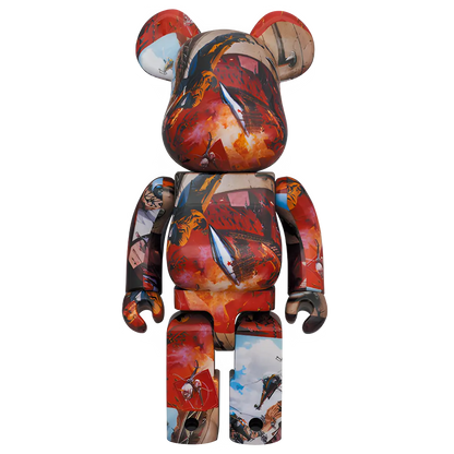 Bearbrick 007 "You Only Live Twice" 100%+400% Herstellerbild 3