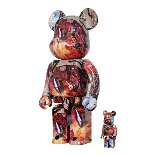 Bearbrick 007 "You Only Live Twice" 100%+400% schräg