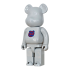 BE@RBRICK 20th Anniversary 1st Model White Chrome Version (400%)