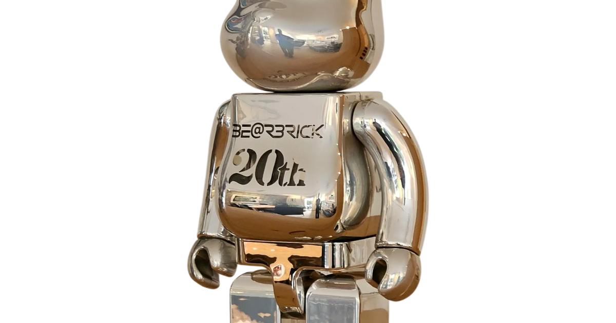 BE@RBRICK 20th Anniversary Deep Chrome Version 400%