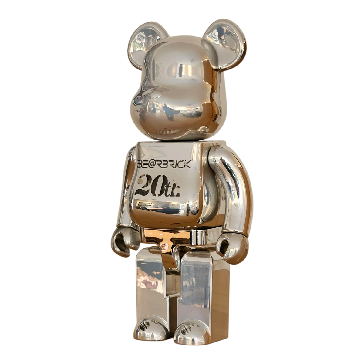 BE@RBRICK 20th Anniversary Deep Chrome Version 400% BE@RBRICK 20th Anniversary Deep Chrome Version 400%