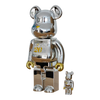 Bearbrick 20th Anniversary Model 100%+400% schräg