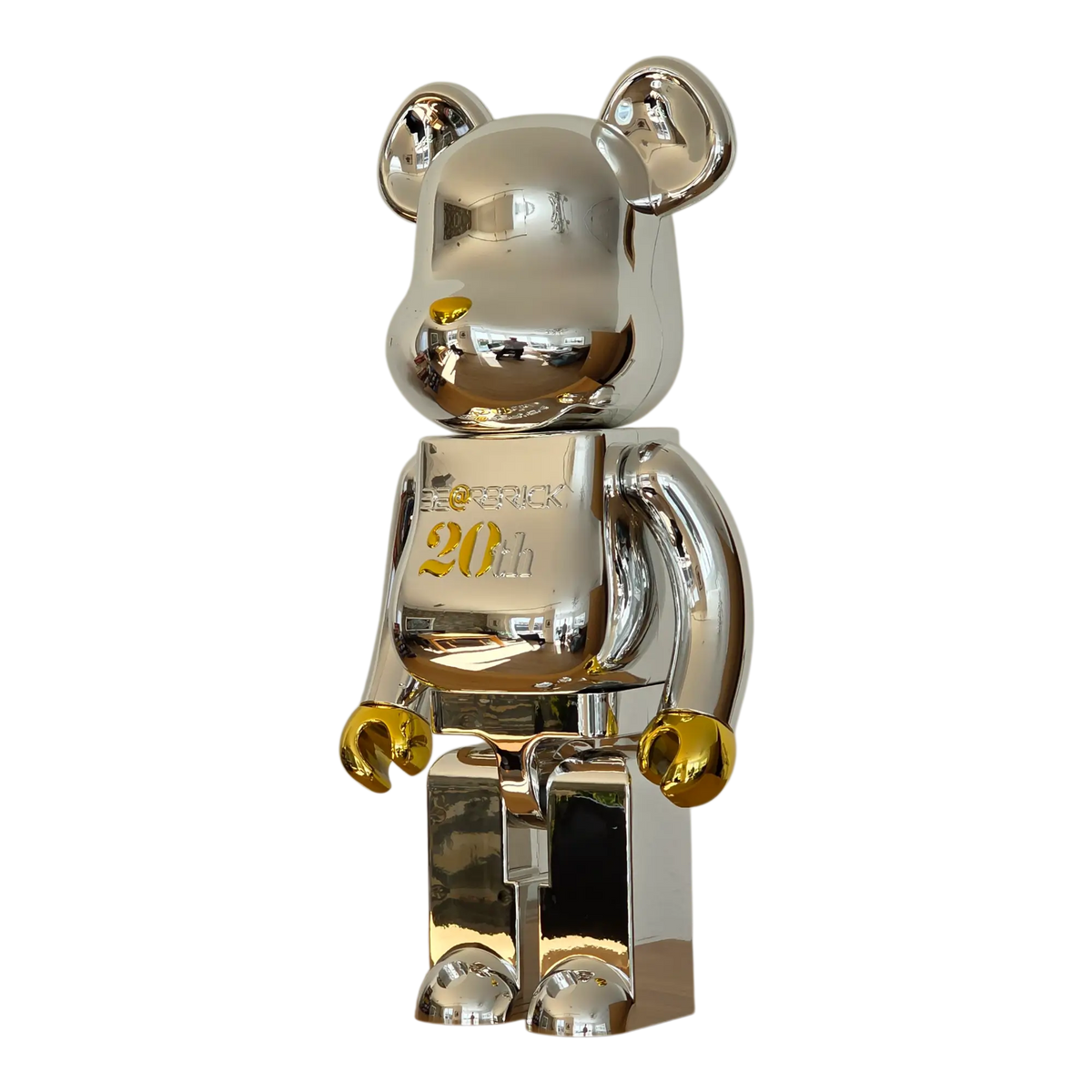 Bearbrick 20th Anniversary Model 1000% schräg