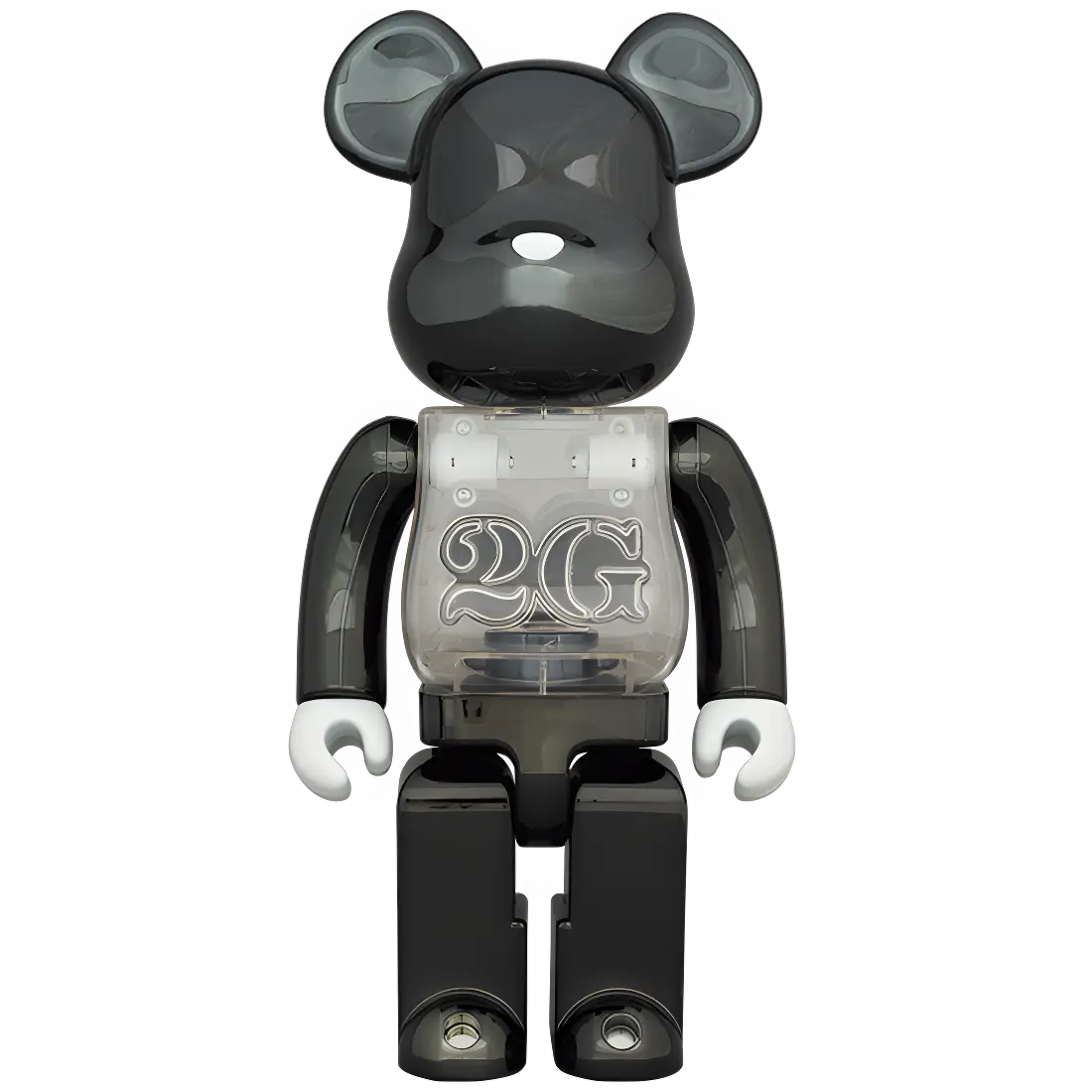 Bearbrick 2G Black Chrome Version 100%+400% Herstellerbild 3