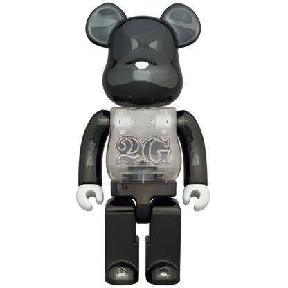 Bearbrick 2G Black Chrome Version 100%+400% Herstellerbild 3