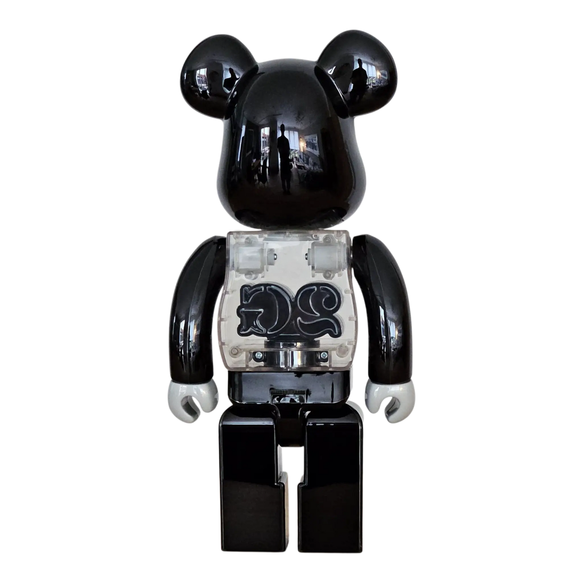Bearbrick 2G Black Chrome Version 100%+400% Rückseite