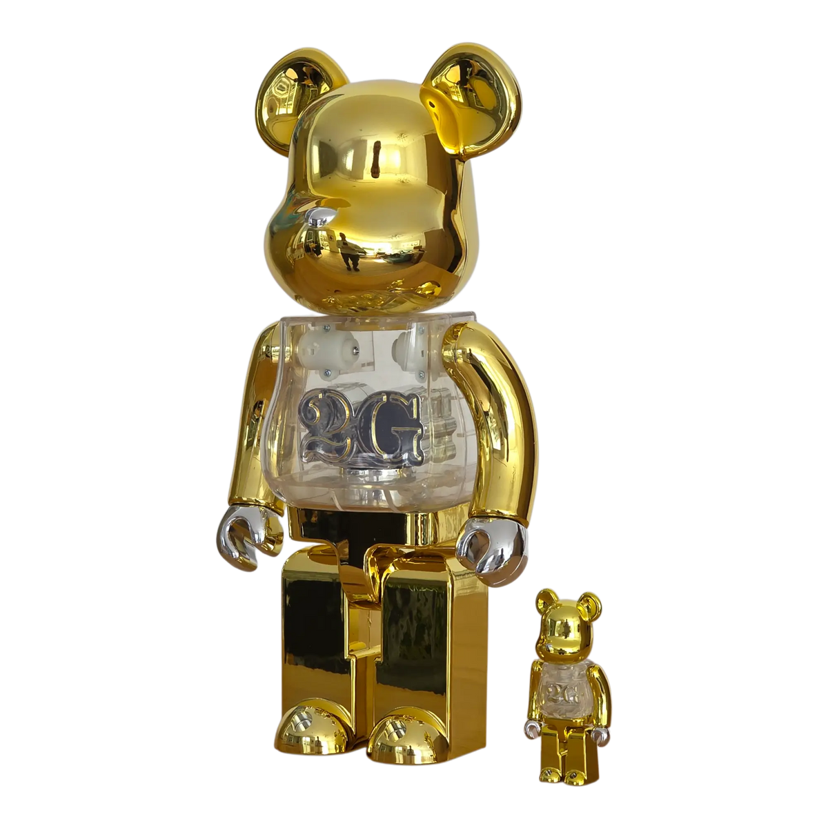 Bearbrick 2G Reverse 100%+400% schräg