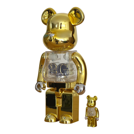 Bearbrick 2G Reverse 100%+400% schräg