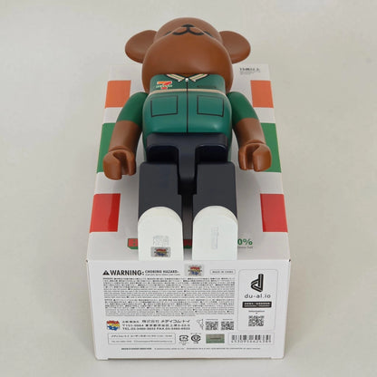 Bearbrick 7-ELEVEN Uniform Green Version 400% Echtheitsmerkmale