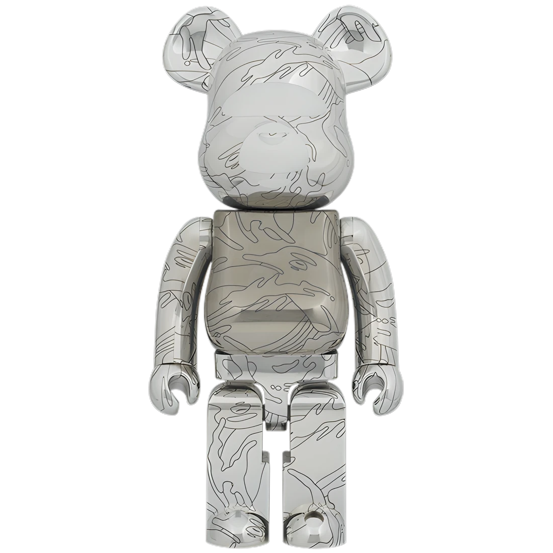Bearbrick Aape by A BATHING APE® 10th Anniversary 1000% Herstellerbild 1