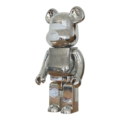 Bearbrick Aape by A BATHING APE® 10th Anniversary 1000% schräg