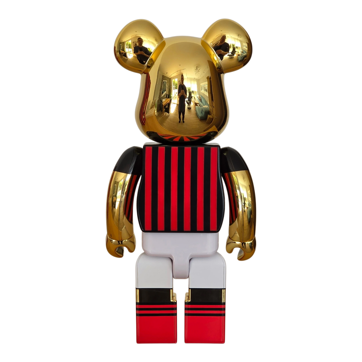 Bearbrick AC Milan 100%+400% Rückseite