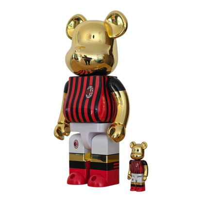 Bearbrick AC Milan 100%+400% schräg