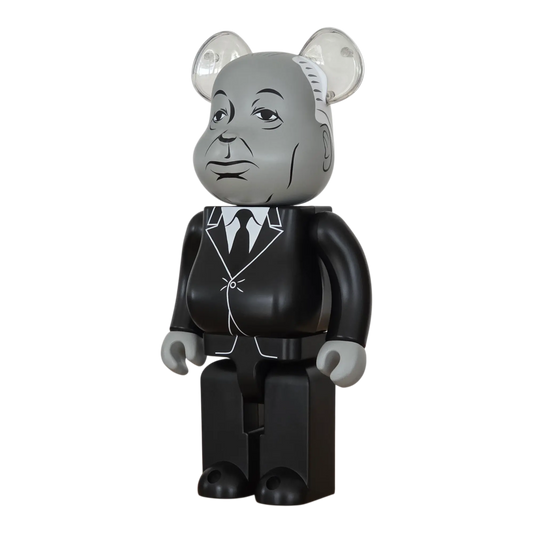 Bearbrick Alfred Hitchcock 400% schräg