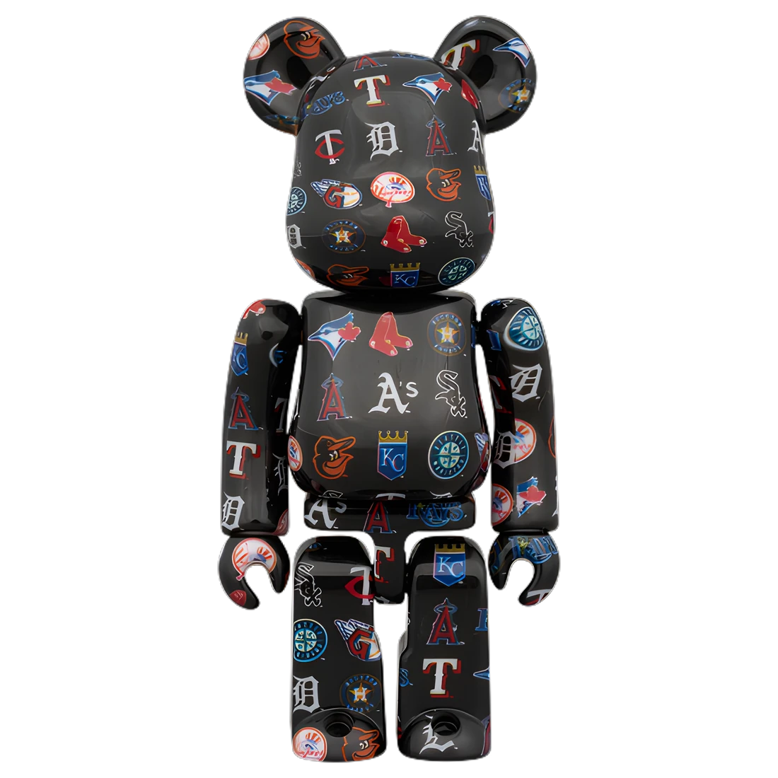 Bearbrick American League Black Version [MLB] 100%+400% Herstellerbild 2
