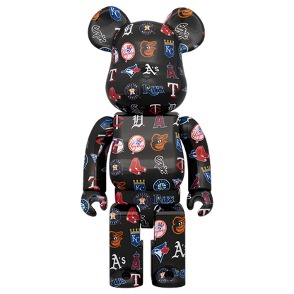Bearbrick American League Black Version [MLB] 100%+400% Herstellerbild 3