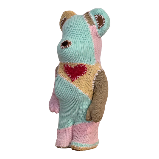 Bearbrick amok KNIT 400% schräg