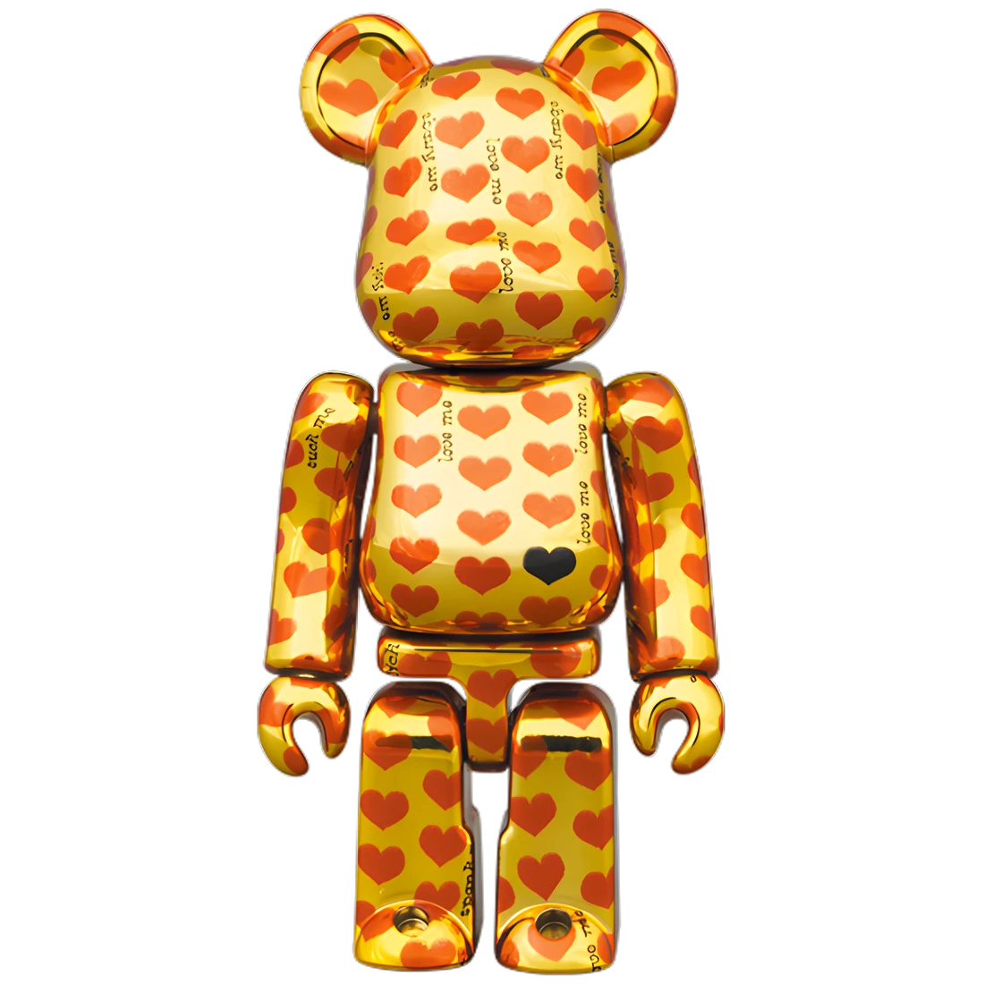 Bearbrick Amplifier® Gold Heart 100%+400% Herstellerbild 2