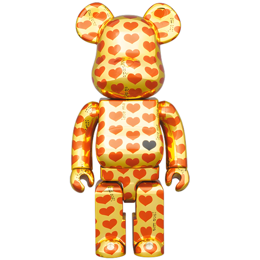 Bearbrick Amplifier® Gold Heart 100%+400% Herstellerbild 3