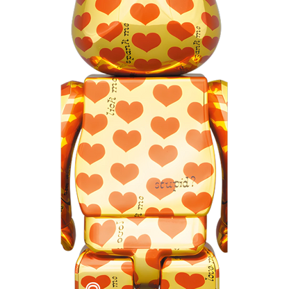 Bearbrick Amplifier® Gold Heart 100%+400% Herstellerbild 4