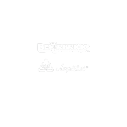 Bearbrick Amplifier® Gold Heart 100%+400% Herstellerbild 5