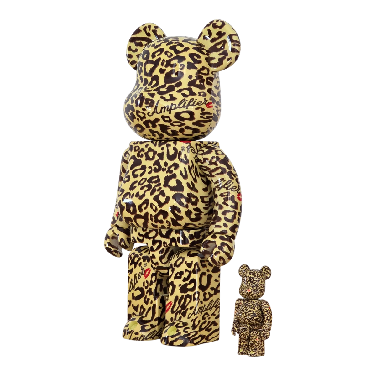 Bearbrick Amplifier® Leopard Print 100%+400% schräg