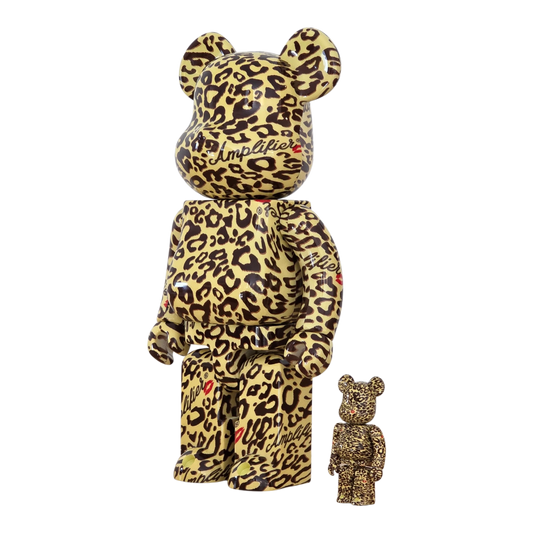 Bearbrick Amplifier® Leopard Print 100%+400% schräg