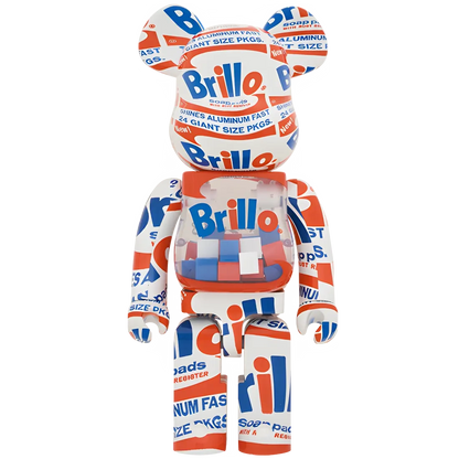 Bearbrick Andy Warhol 'Brillo' 2022 1000% Herstellerbild 1