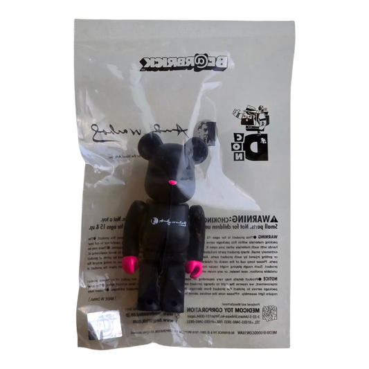 Bearbrick Andy Warhol [DesignerCon 2018] 100% in Folie