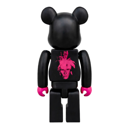 Bearbrick Andy Warhol [DesignerCon 2018] 100% Rückseite