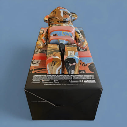 Bearbrick Andy Warhol × Jean-Michel Basquiat #2 1000% Echtheitsmerkmale