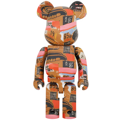 Bearbrick Andy Warhol × Jean-Michel Basquiat #2 1000% Herstellerbild 1