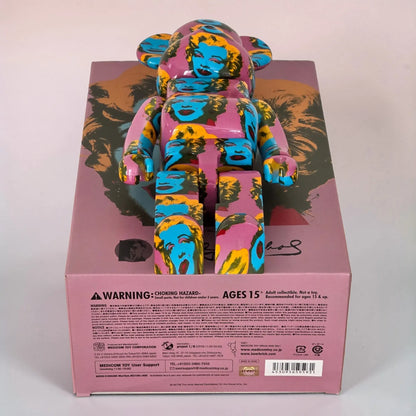 BE@RBRICK Andy Warhol Marilyn Monroe #2 100%+400%