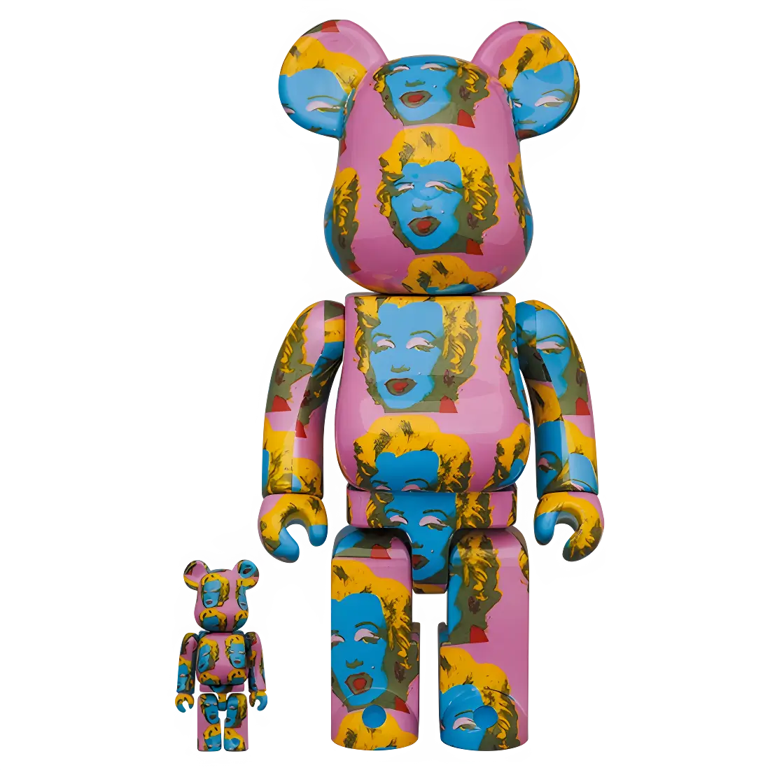 BE@RBRICK × Andy Warhol × Marilyn Monroe BE@RBRICK Andy Warhol Marilyn Monroe #2 100%+400%