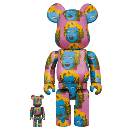 Bearbrick Andy Warhol Marilyn Monroe #2 100%+400% Herstellerbild 1