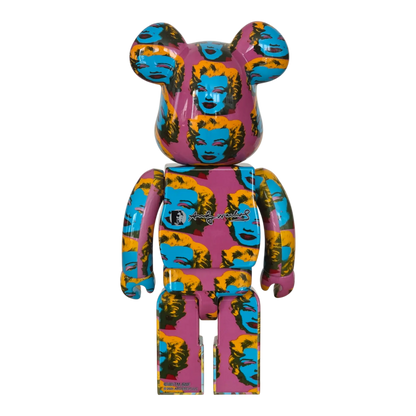 Bearbrick Andy Warhol Marilyn Monroe #2 100%+400% Rückseite