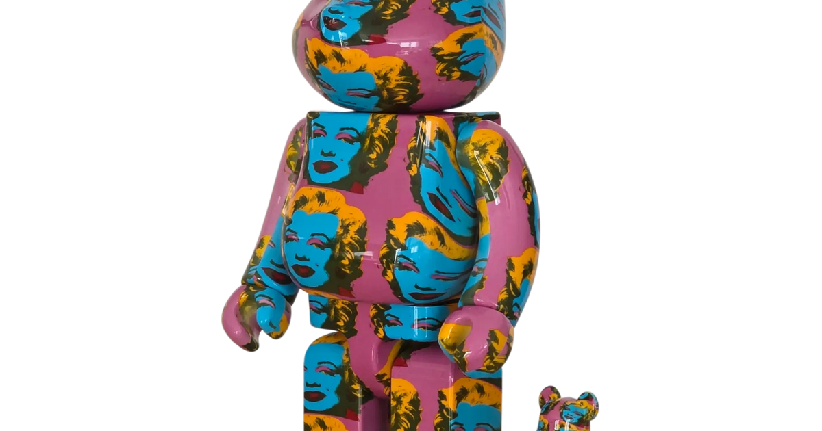 BE@RBRICK Andy Warhol Marilyn Monroe #2 100%+400%